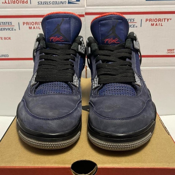 Nike Air Jordan 4 Retro Winter "Loyal Blue" 2019 - Picture 3 of 7